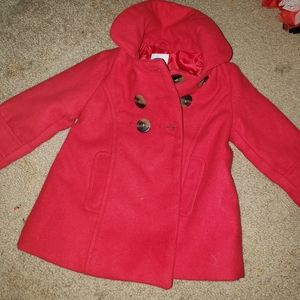 Baby girl pea coat